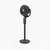 Devola Platinum Low Noise 8 Inch Pedestal Air Circulator, Grey - DVPF8DCB