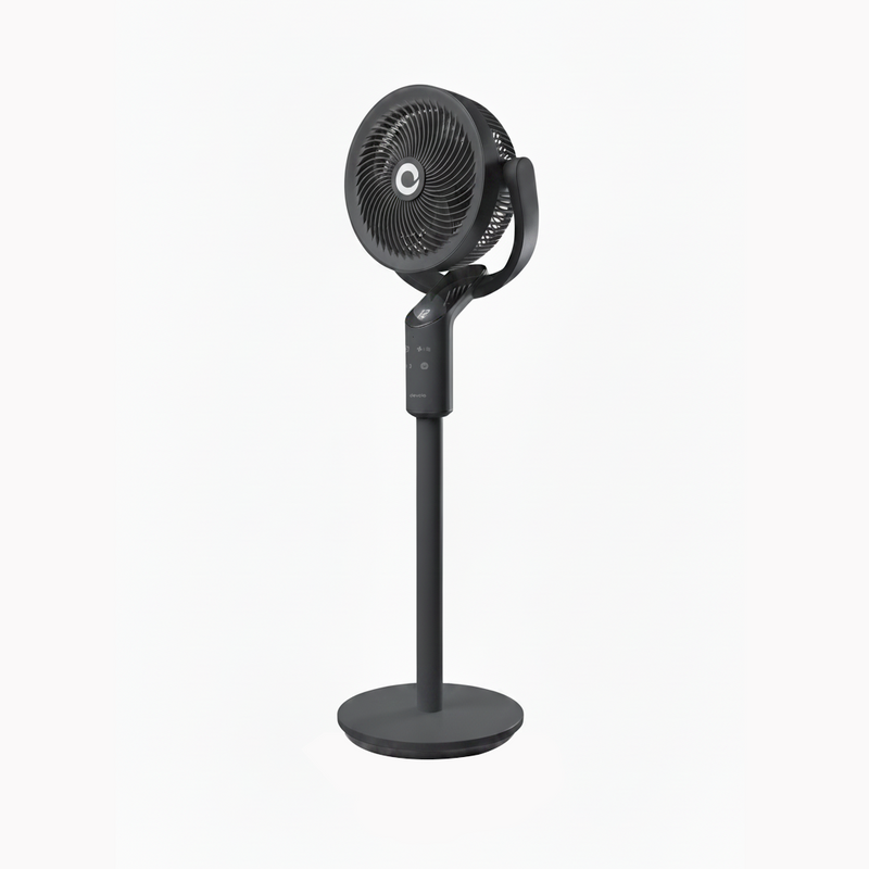 Devola Platinum Low Noise 8 Inch Pedestal Air Circulator, Grey - DVPF8DCB, Image  of 3
