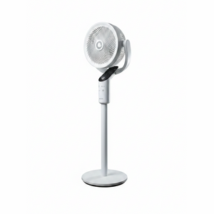 Devola Platinum Low Noise 8 Inch Pedestal Air Circulator, White - DVPF8DCW