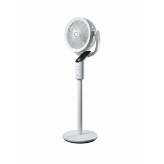 Devola Platinum Low Noise 8 Inch Pedestal Air Circulator, White - DVPF8DCW