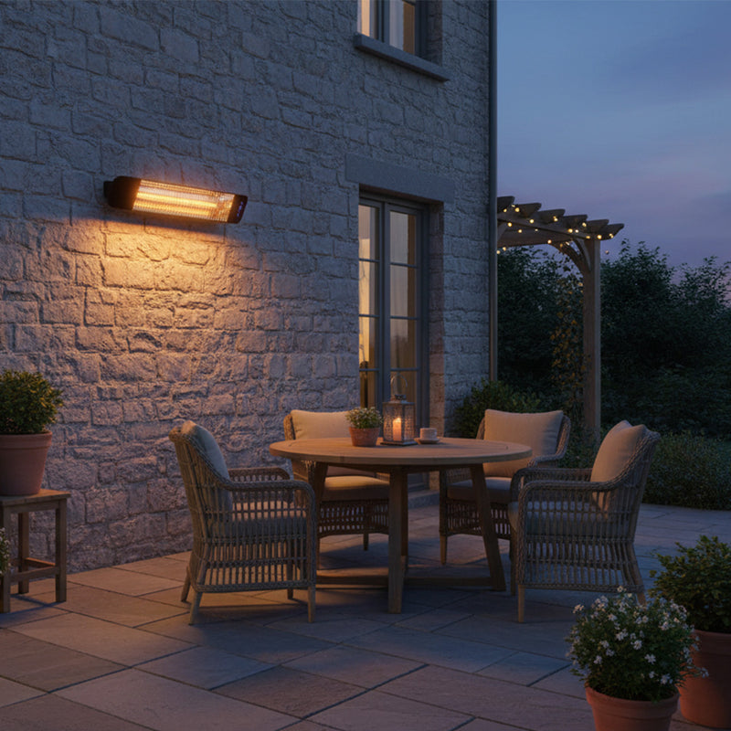 Devola 1.2kW Patio Wi-fi Heater - Black (EU) - DVPH12BEP, Image  of 6