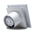 Devola 100mm Quiet Mixed Flow Tile Bathroom Extractor Fan with Humidity Sensor - DVQTF100H