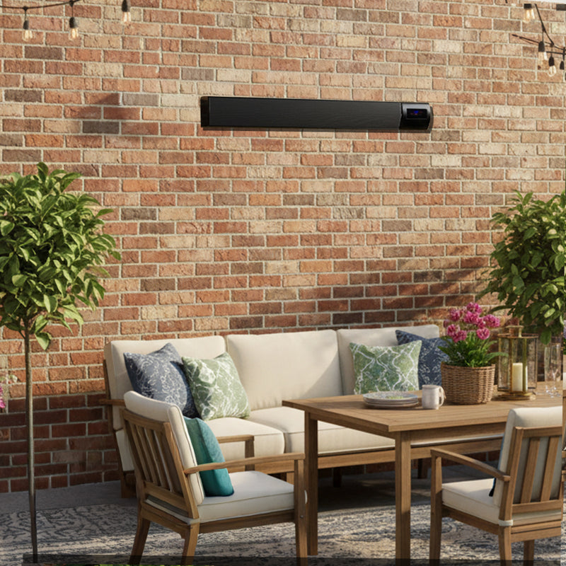 Devola 1.8W Indoor and Outdoor Wi-Fi Radiant Heater - Black (UK) - DVRH1800B, Image  of 10