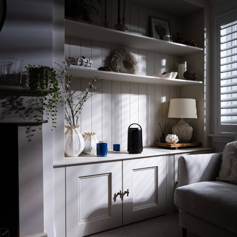 Devola 1500W Portable Ceramic Fan Heater, Black  - DVSFH15BB, Image  of 6