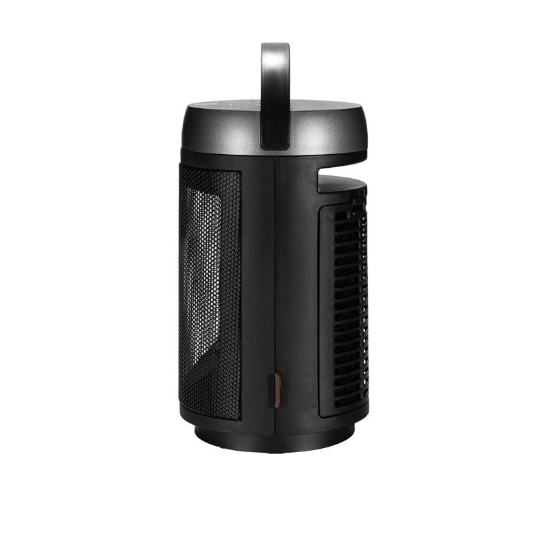Devola 1500W Portable Ceramic Fan Heater, Black & Silver - DVSFH15BS, Image  of 7