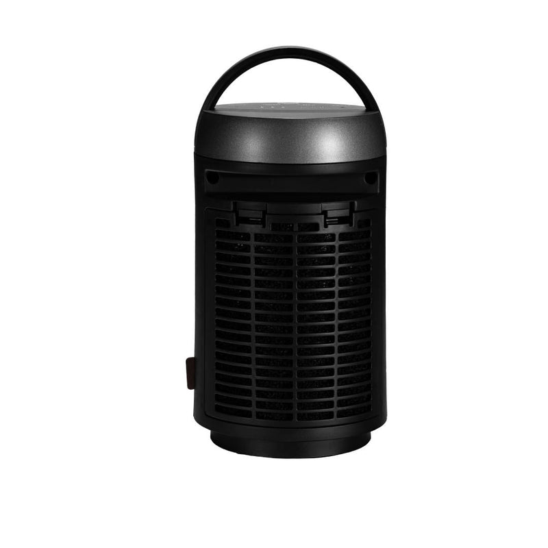 Devola 1500W Portable Ceramic Fan Heater, Black & Silver - DVSFH15BS, Image  of 7