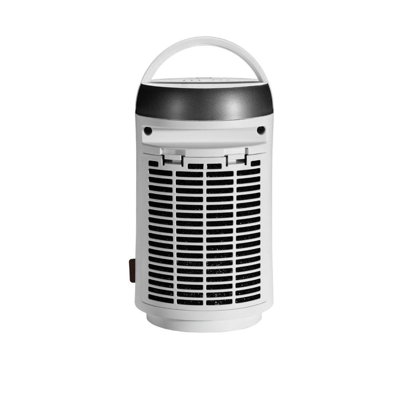 Devola 1500W Portable Ceramic Fan Heater, White & Silver - DVSFH15WS, Image  of 6
