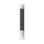Devola Platinum 38 Inch Tower Fan with Remote, White & Silver - DVTF38PWH