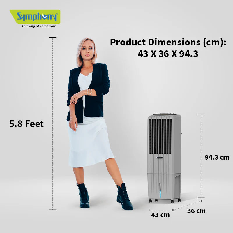 Symphony Diet 22i Evaporative Air Cooler - DiET22i, Image  of 8