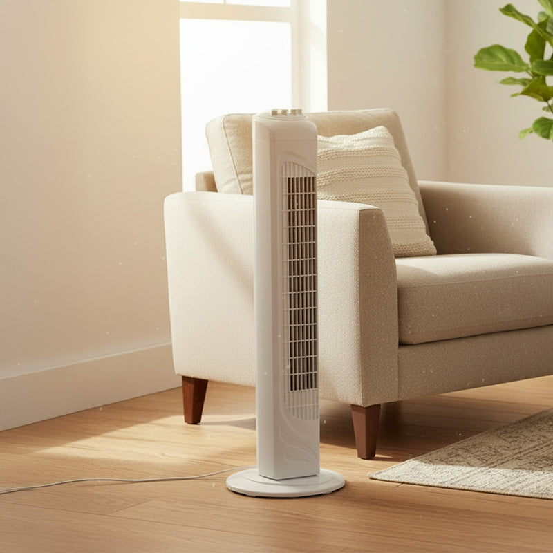 Premiair 29 Tower Fan - White - EH1870, Image  of 3