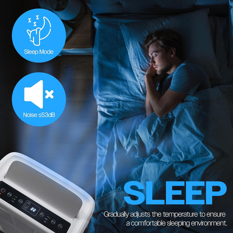 Premiair 14,000BTU Portable Air Conditioner with Remote Control, Window Kit and Dust Cover - EH1926, Image  of 9