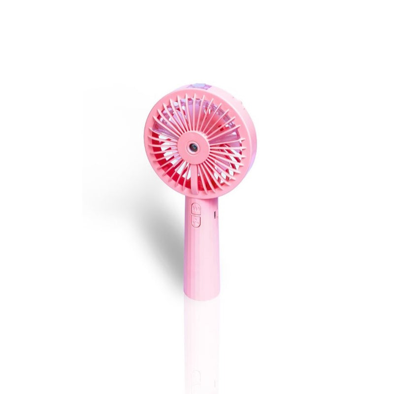 Premiair Portable Handheld Mist Fan Pink - EH1950P, Image  of 4