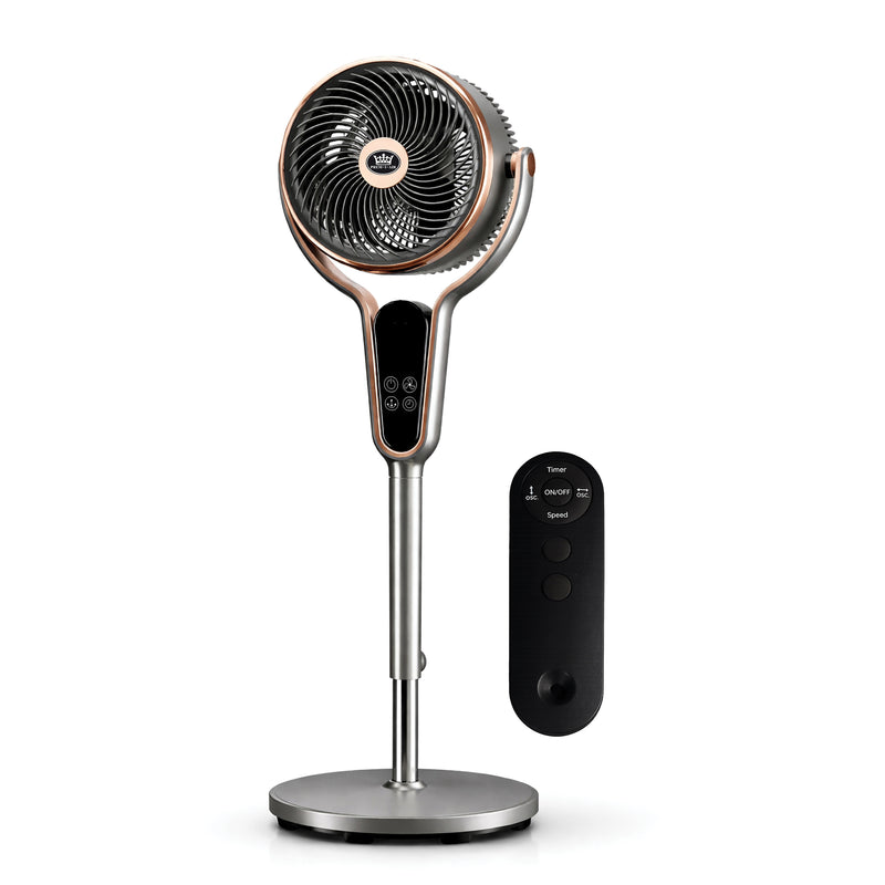 Prem-i-air 10" Stand Fan - Multi Oscillating, Built in Timer, 8 Speed Settings - Black - EH5430, Image  of 11