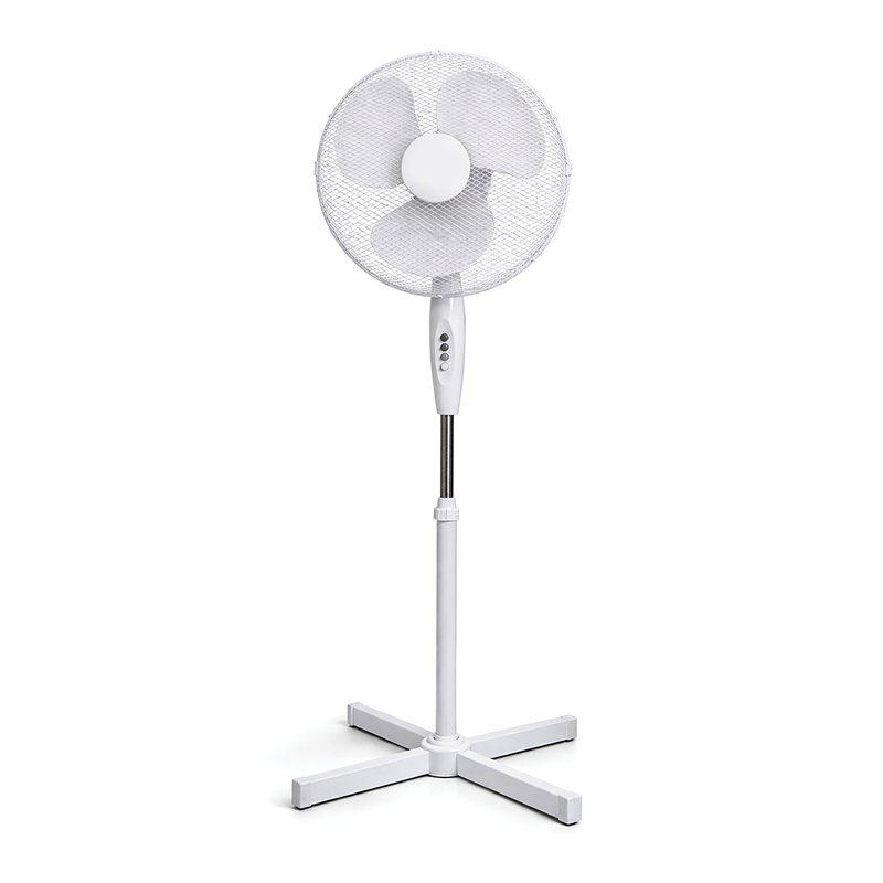 Prem-i-air 16" Pedestal Fan with Oscillation, Adjustable Height - White - EH5795, Image  of 8