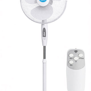 Prem-i-air 16" Pedestal Fan with Remote, Timer, Oscillation & Adjustable Height - EH5826