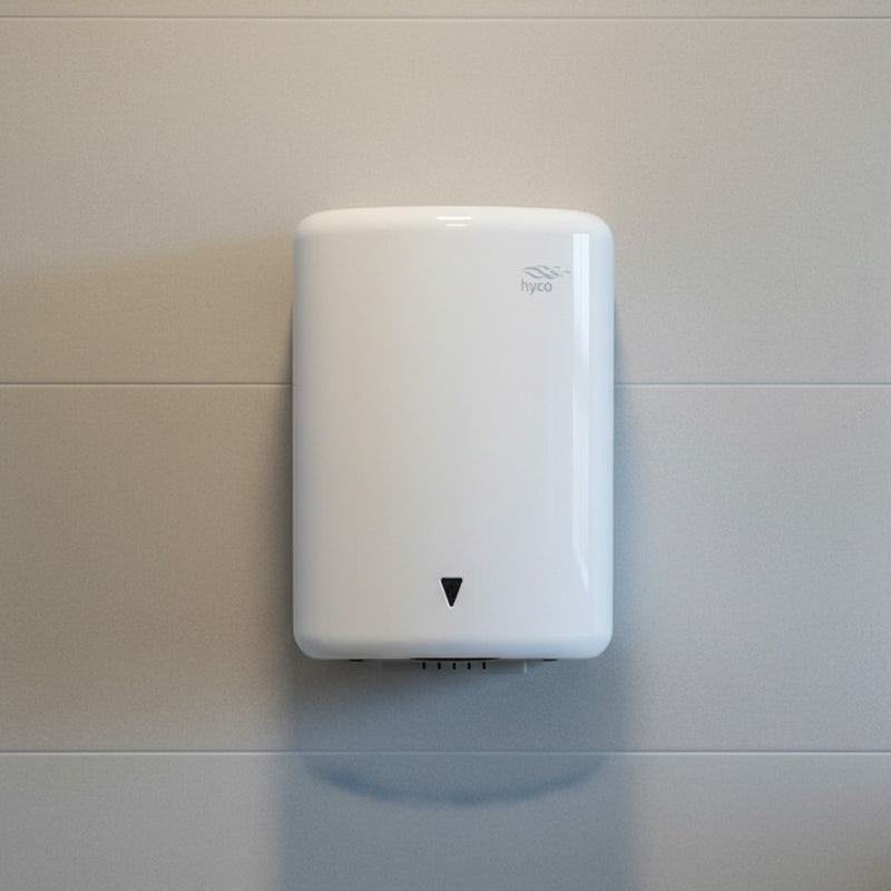 Hyco Ellipse Automatic Hand Dryer 1.55 kW White - ELLW, Image  of 2