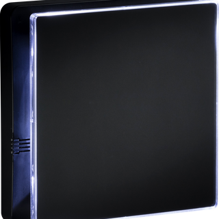 Knightsbridge 100mm/4 inch LED Backlit Extractor Fan with  Overrun Timer - Black - EX5TMB