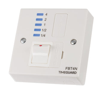 Timeguard 4 Hour Electronic Boost Timer & Fused Spur - FBT4N