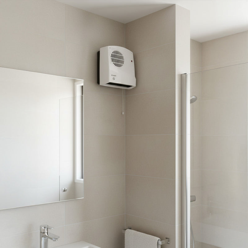 Dimplex 2KW Downflow Timer Bathroom Fan Heater - FX20VE, Image  of 6