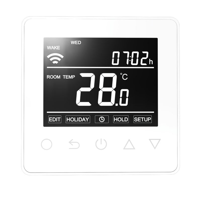 Heat Mat Wi-Fi Touch-Button Thermostat 15A - HC90-WHT-WIFI, Image  of 1