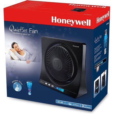 Honeywell QuietSet Oscillating Desk Fan - Black - HT354E1, Image 2 of 2