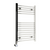 Kudox 200W Straight Thermostatic Towel Rail 500x800mm, Chrome - KTR200STRTH5X8C - 349942