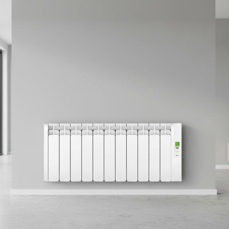 Rointe Kyros 1100W Short Electric Radiator  - White - KRI1100RADC3, Image  of 2