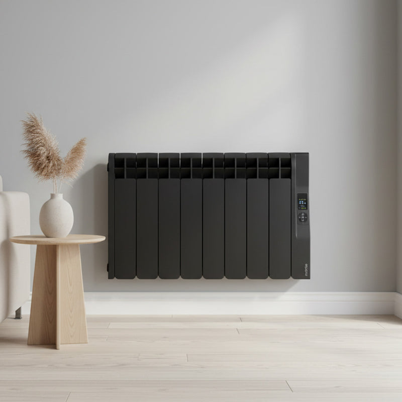 Rointe Kyros Short 1000W Inverter Smart Adaptive Low-consumption Radiator with Wi-fi & AI Black - KRIB1000RADC4, Image  of 5