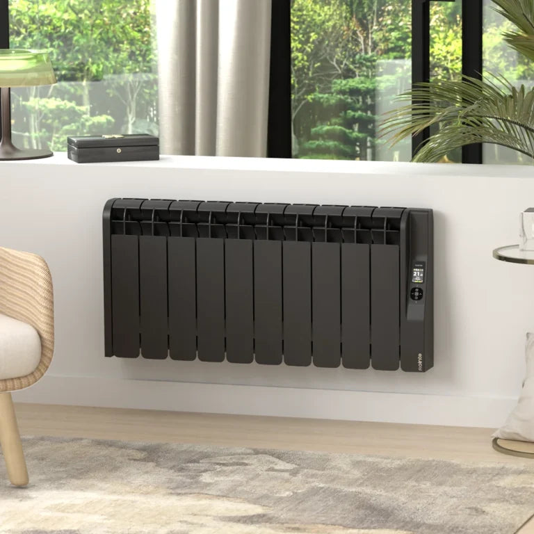 Rointe Kyros Short 1500W Inverter Smart Adaptive Low-consumption Radiator with Wi-fi & AI Black - KRIB1500RADC4, Image  of 5