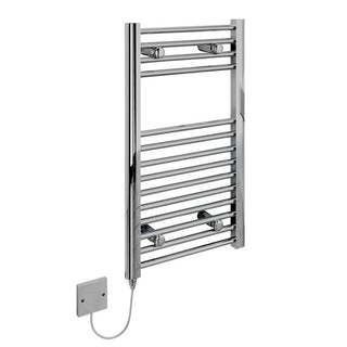 Kudox 150W Standard Electric Flat Towel Rail - Chrome - KTR150STDCHR