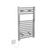Kudox 250W Straight Electric Towel Rail 500x1100mm Chrome - KTR250STR5X11C - 340338