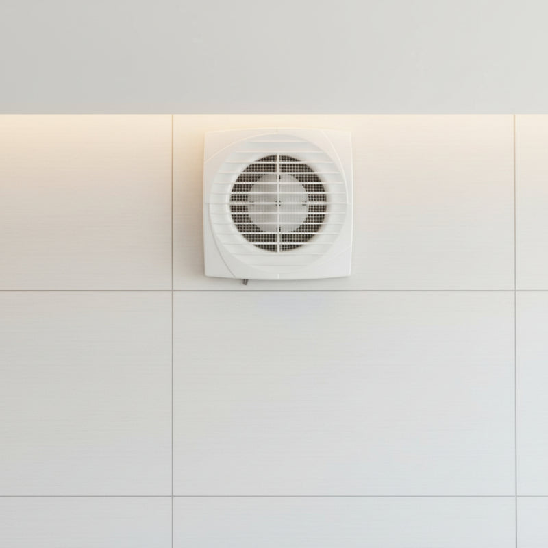 Blauberg Line 100mm (4") Slimline Bathroom & Kitchen Extractor Fan - LINE-E-100, Image  of 4