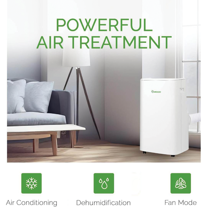 MeacoCool MC Series 12000 BTU Portable Air Conditioner - White - MC12000, Image  of 10