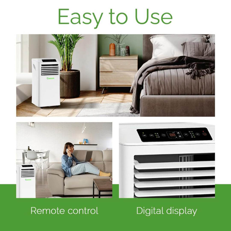 MeacoCool MC Series 8000 BTU Portable Air Conditioner - White - MC8000, Image  of 11