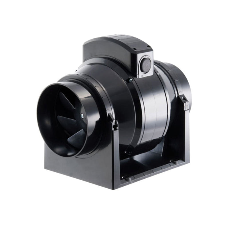 Manrose 125mm (5") In-Line Mixed Flow Extractor Fan with Timer - MF125T, Image  of 1