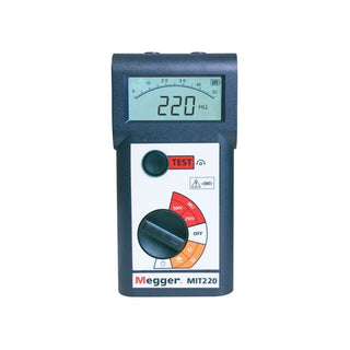 Megger MIT220 250V/500V Insulation & Continuity Tester with Buzzer - MIT220-EN