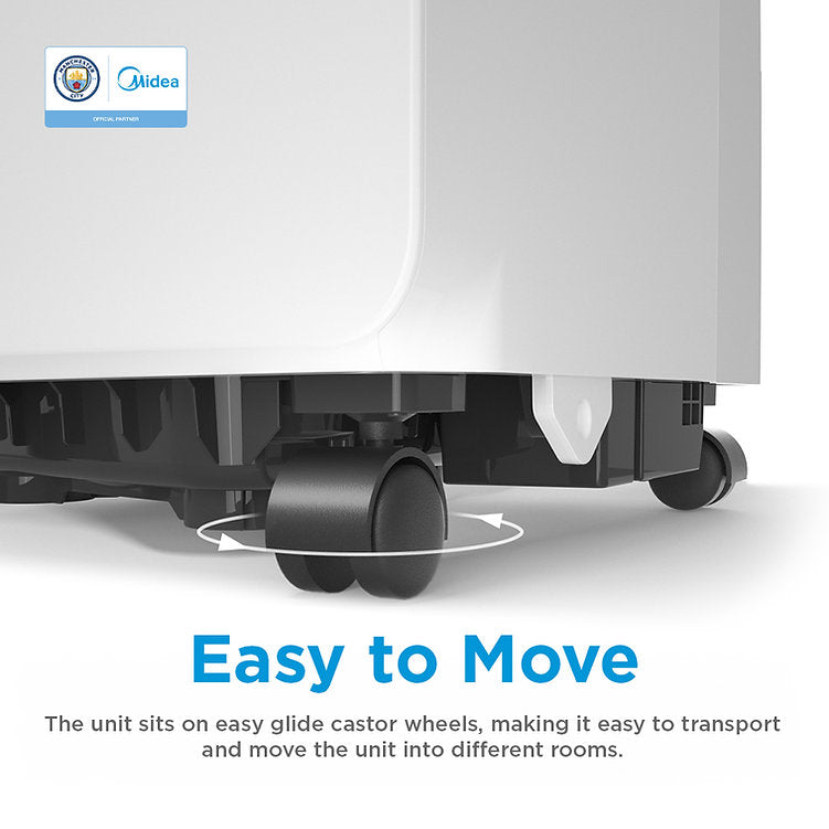 Midea MPPHA-09 Portable Air Conditioner - 9000BTU - White - MPPHA-09CRN7-WF-WK-GRADED UNIT, Image 7 of 9