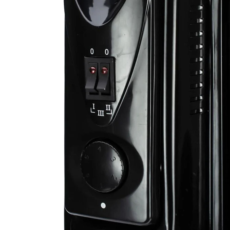 Status 2000W Oil Filled Radiator Black, Image  of 5