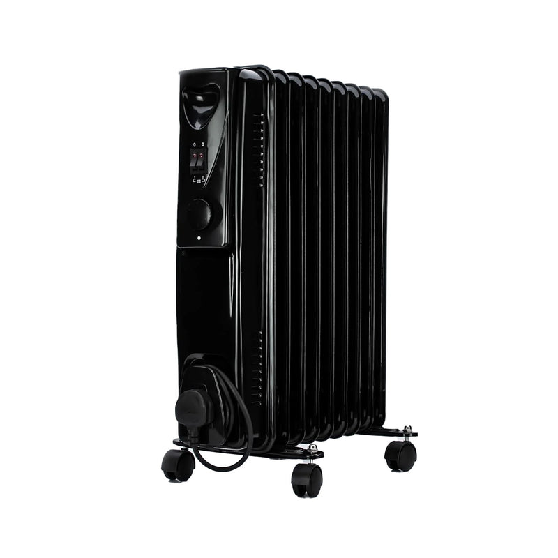 Status 2000W Oil Filled Radiator Black, Image  of 5