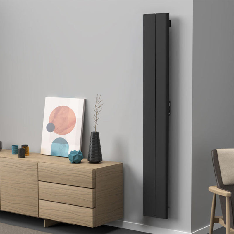 Rointe Palaos 1000W Vertical Electric Radiator - Graphite - PIB1000RAD, Image  of 3