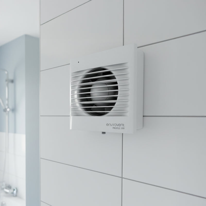 Envirovent Profile 100mm (4") Standard Model - Extractor Fan - PRO100S, Image  of 2