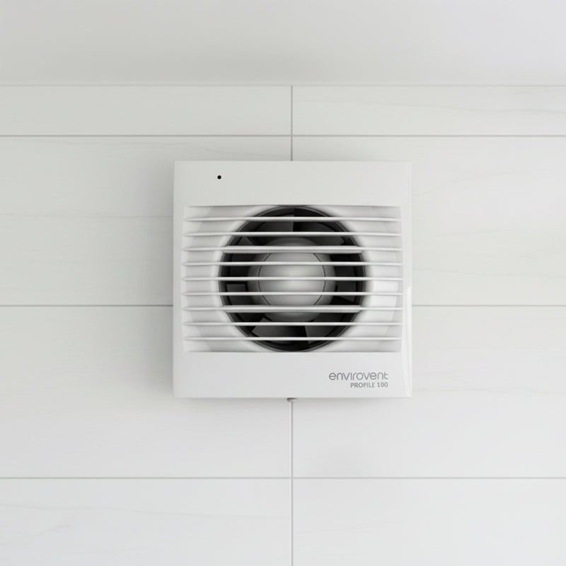 Envirovent Profile 100mm with Adjustable Over Run Timer - PRO100T, Image  of 2
