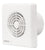 Manrose 4.8W Quiet Axial Bathroom Extractor Fan with Timer - QF100T