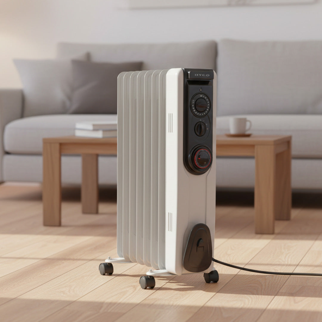 Hycross Radiator Hyco Riviera Oil Filled Radiator 2.0kw - RAD20TY – Air Con Centre