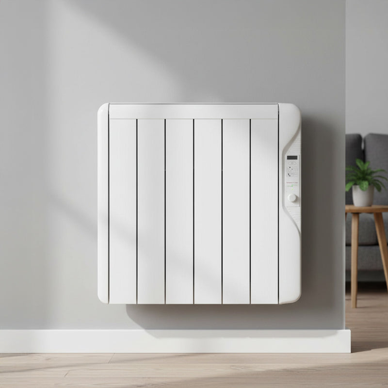 Elnur 750W Electric Radiator with 24/7 Digital programmer - RF6EPLUS, Image  of 2