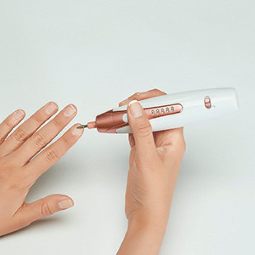 Revlon Travel Chic Manicure Set with 9 Attachments & Carry Case Pink - RVSP3527UK2, Image  of 7