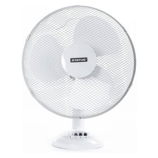 Status 16" Desk Fan White - S16DESKFAN