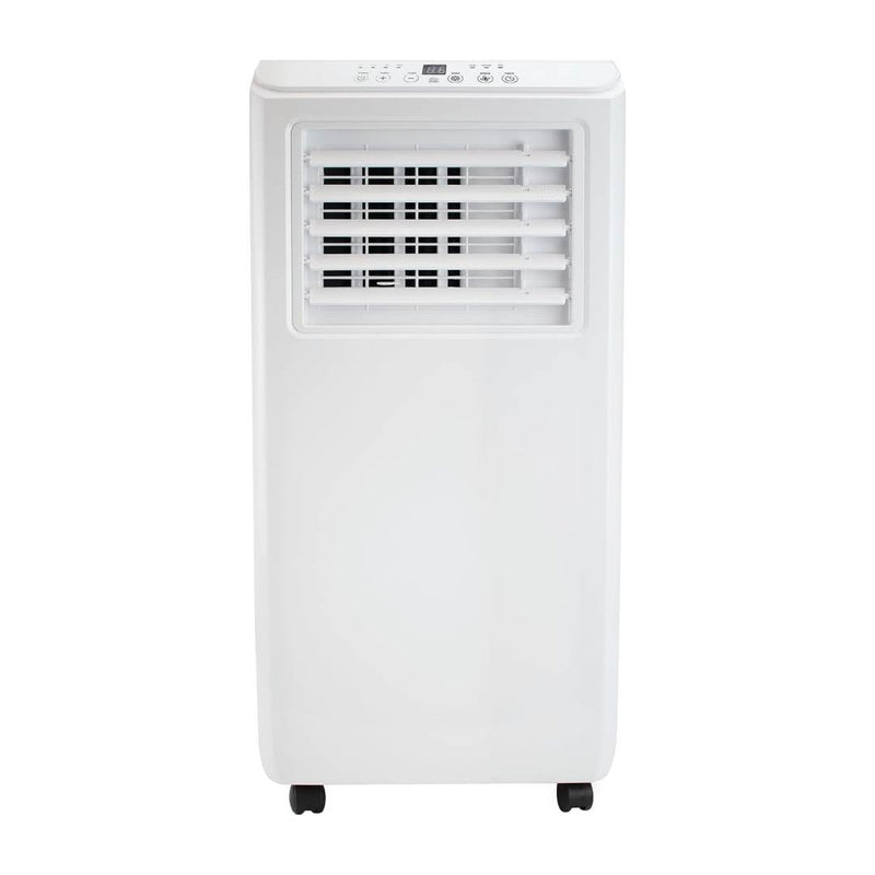 Status 5000 Btu Portable Air Conditioner front view with open vent
