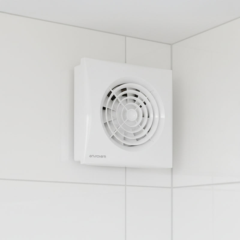 Envirovent Silent 100mm with Adjustable Timer & PIR Detector - SIL100PIR, Image  of 2