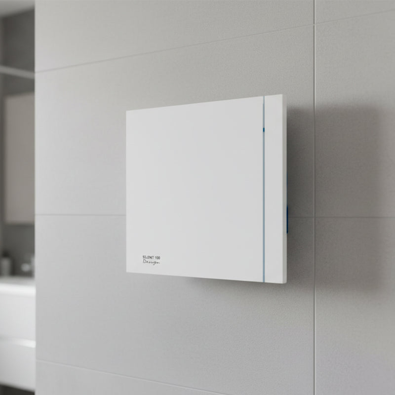 Envirovent Silent Design 100mm with Adjustable Timer & Adjustable Humidity Sensor - SILDES100HT, Image  of 2